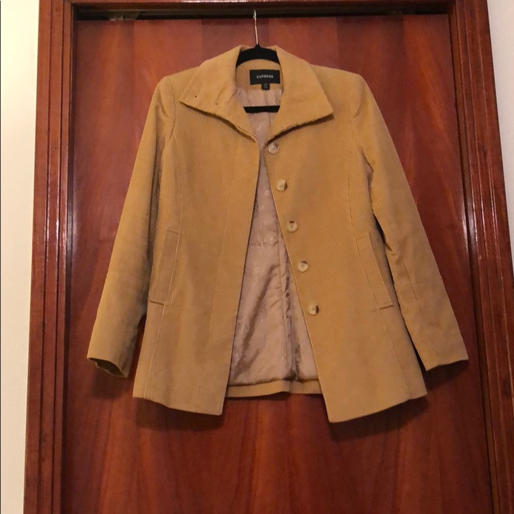 Express corduroy coat size 4